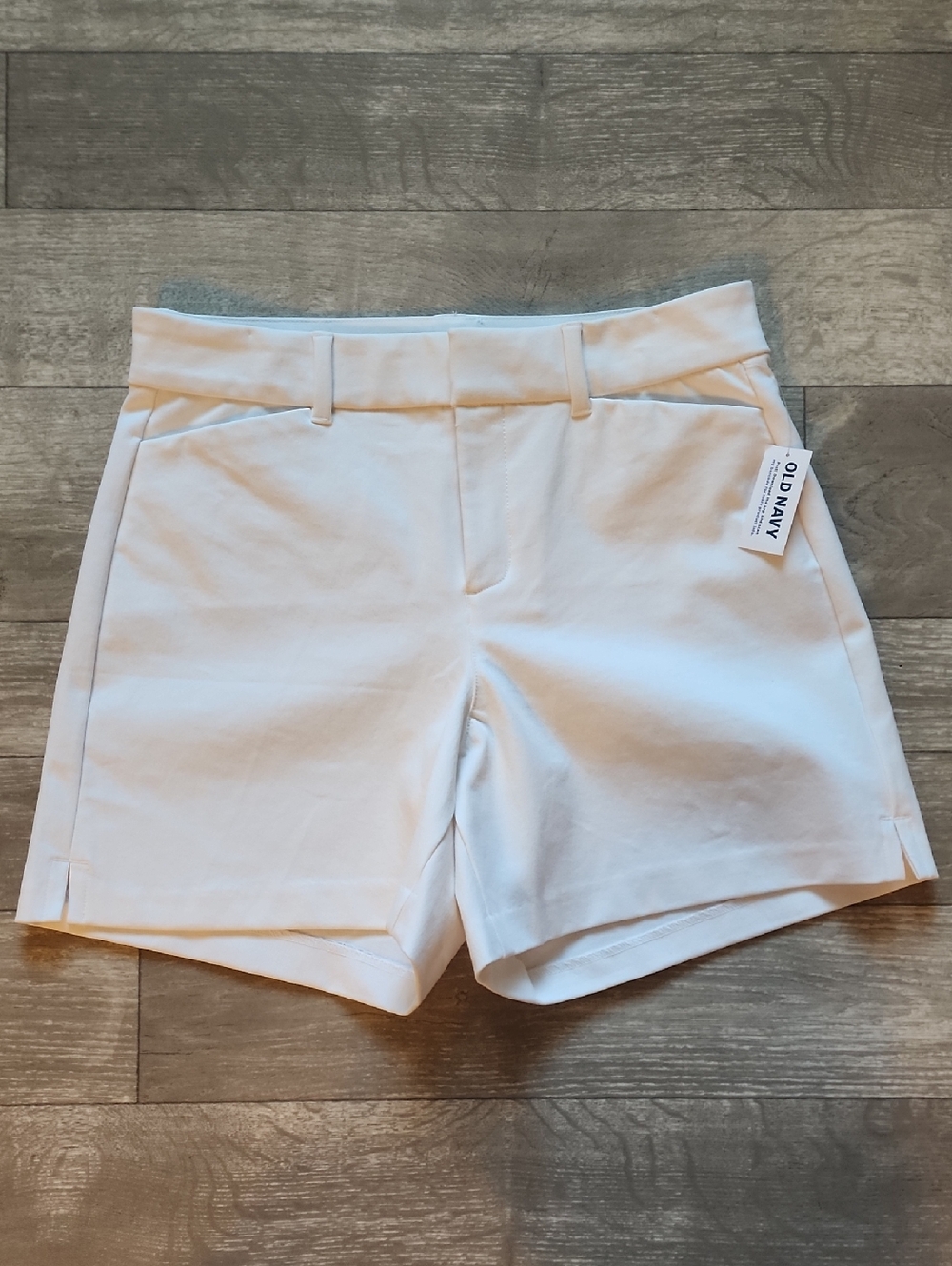 Old Navy White High Waist Pixie Shorts
